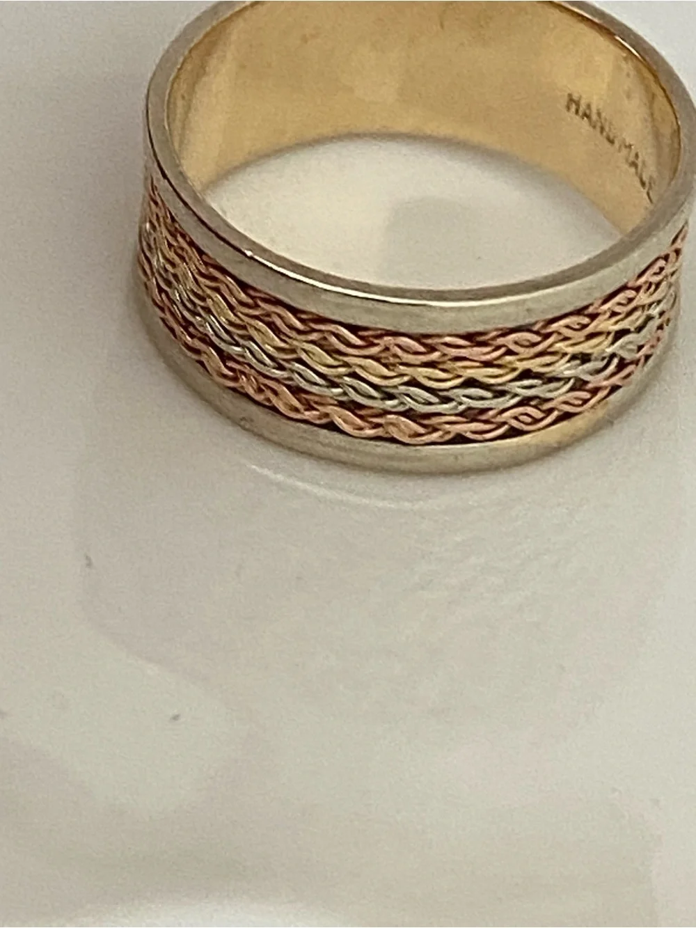 14 K solid gold ring